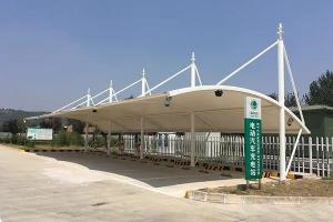 高台县膜结构停车棚